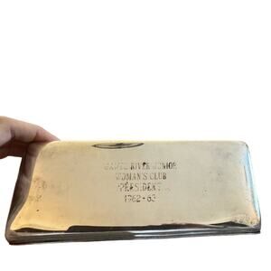 Vintage Engraved Box EPCA Poole Silver Company 2001